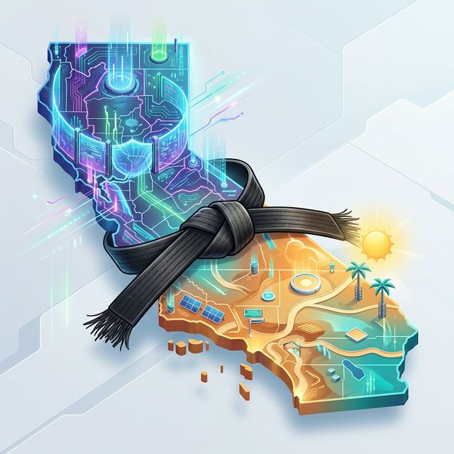 California Tech Job Market Map