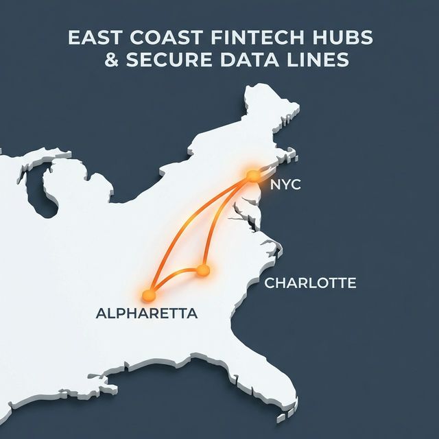 Judo silhouette representing fintech fortress