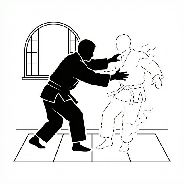 Grappling with a ghost job opponent